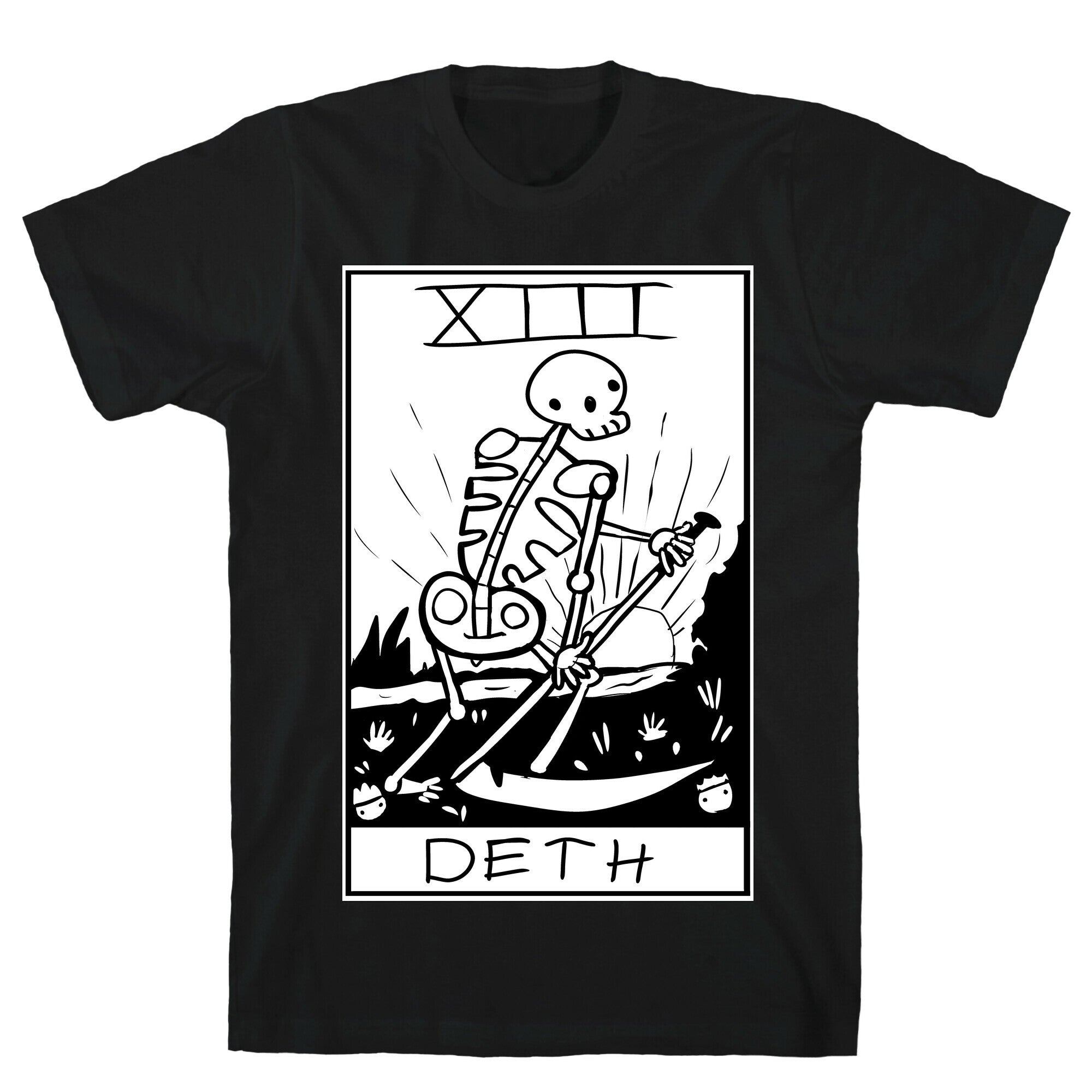 Badly Drawn Tarots: Death T-Shirt